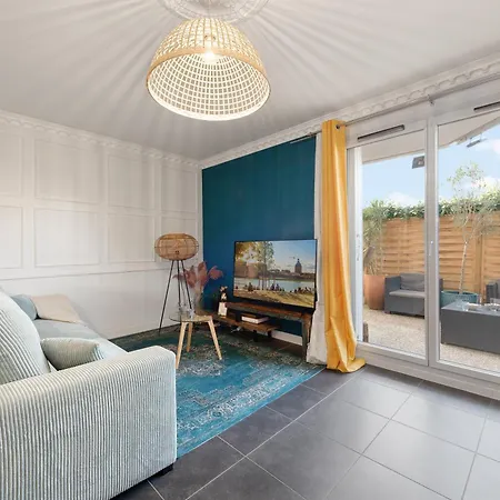 T2 Havre De Paix Avec Bureau & Wifi - Parking Prive - Piscine & Salle Sport Communs Apartmán *