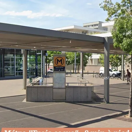 T2 Havre De Paix Avec Bureau & Wifi - Parking Prive - Piscine & Salle Sport Communs Apartmán *