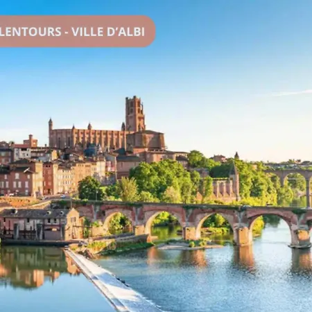 T2 Havre De Paix Avec Bureau & Wifi - Parking Prive - Piscine & Salle Sport Communs Toulouse