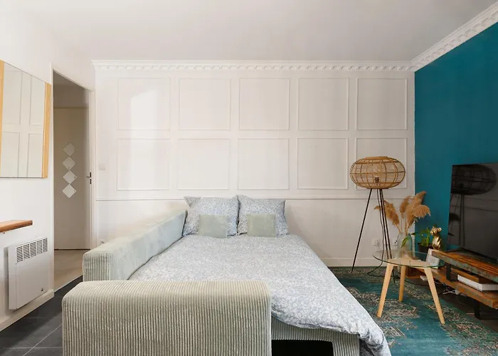 T2 Havre De Paix Avec Bureau & Wifi - Parking Prive - Piscine & Salle Sport Communs *