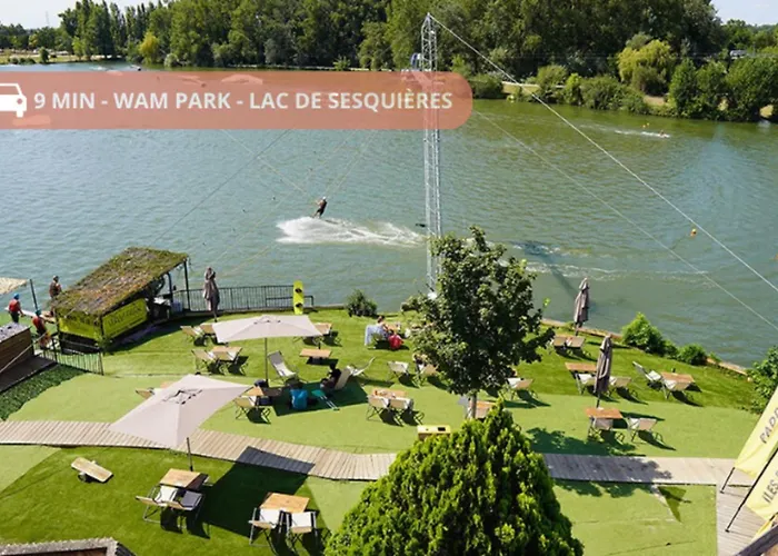 アパート T2 Havre De Paix Avec Bureau & Wifi - Parking Prive - Piscine & Salle Sport Communs *